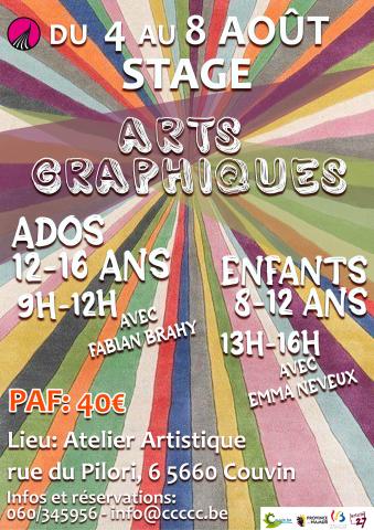 stage arts graphiques 8-12