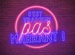 c'est vraiment pas marrant