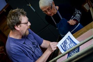 linogravure et xylogravure