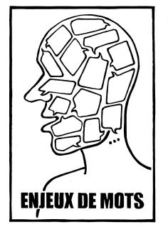 Catalogue de l'exposition Enjeux de mots de Charles Duchène