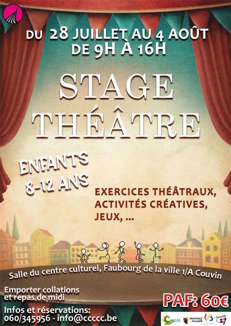 stage théâtre